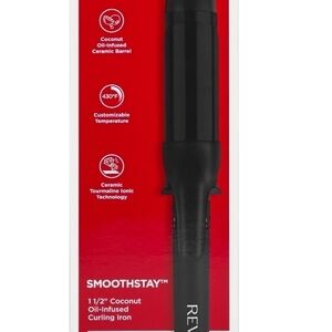 Revlon Black Curling Iron with Tourmaline Technology